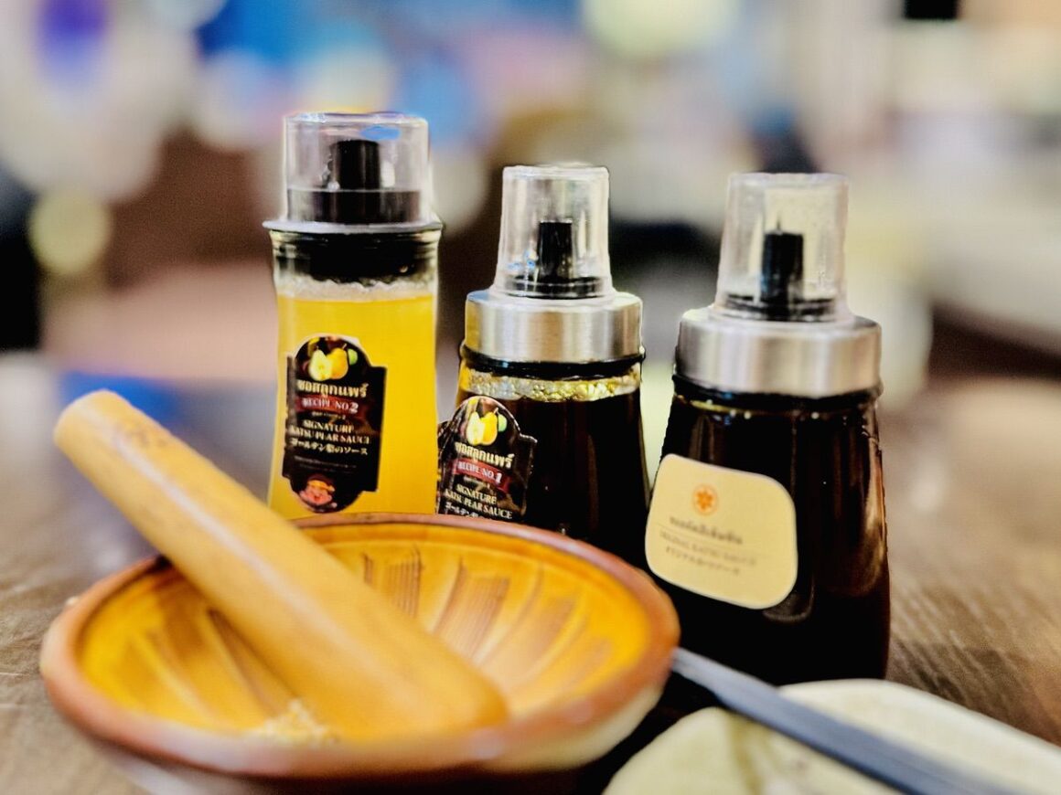 Kogoro Katsu table setting