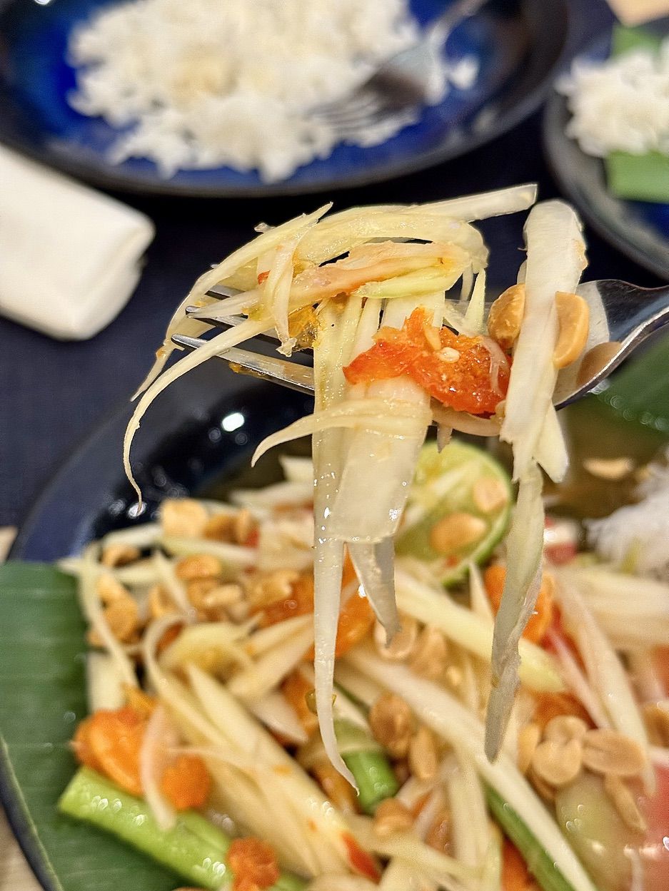 Tummour Papaya Salad