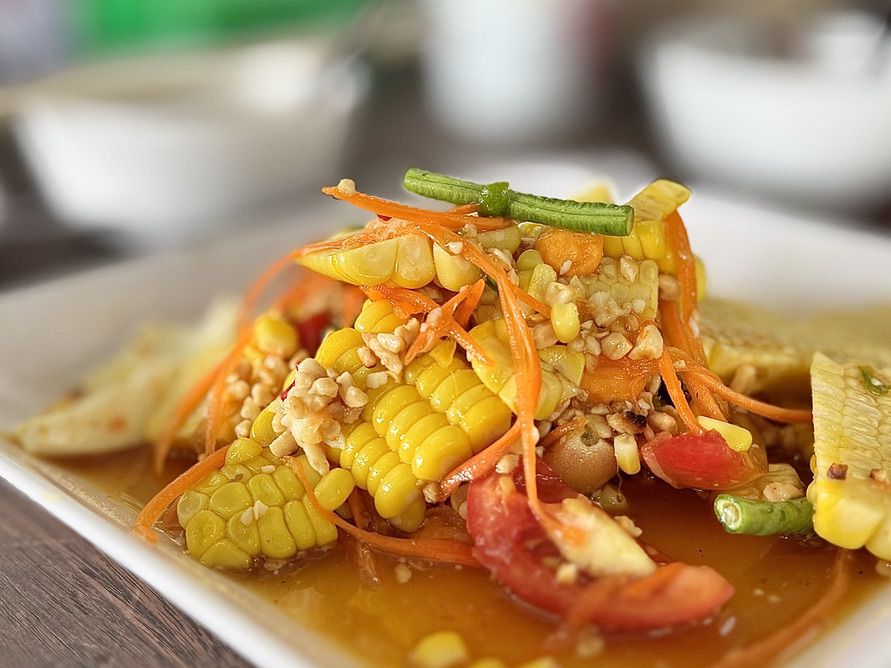 Somtam Na Mueang Corn Salad