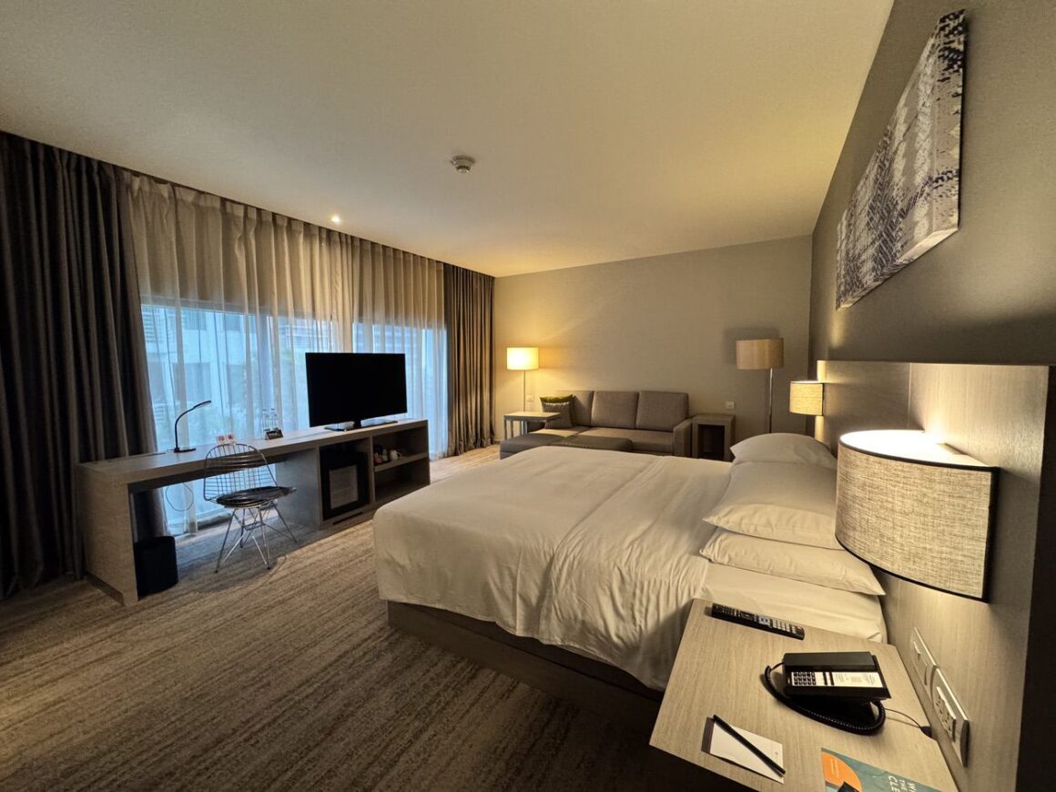 Hyatt Place Bangkok Room Setting Bedroom