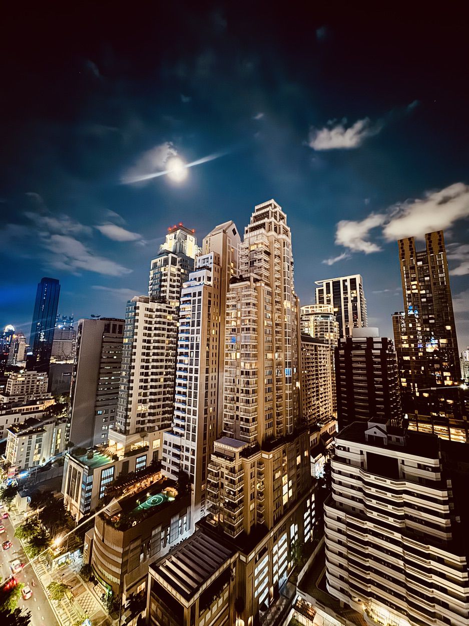 The Speakeasy Rooftop Bar night view 2