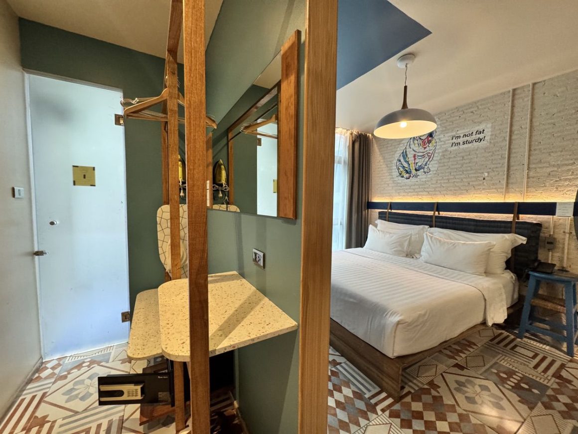 Tint of Blue Hotel Room 1