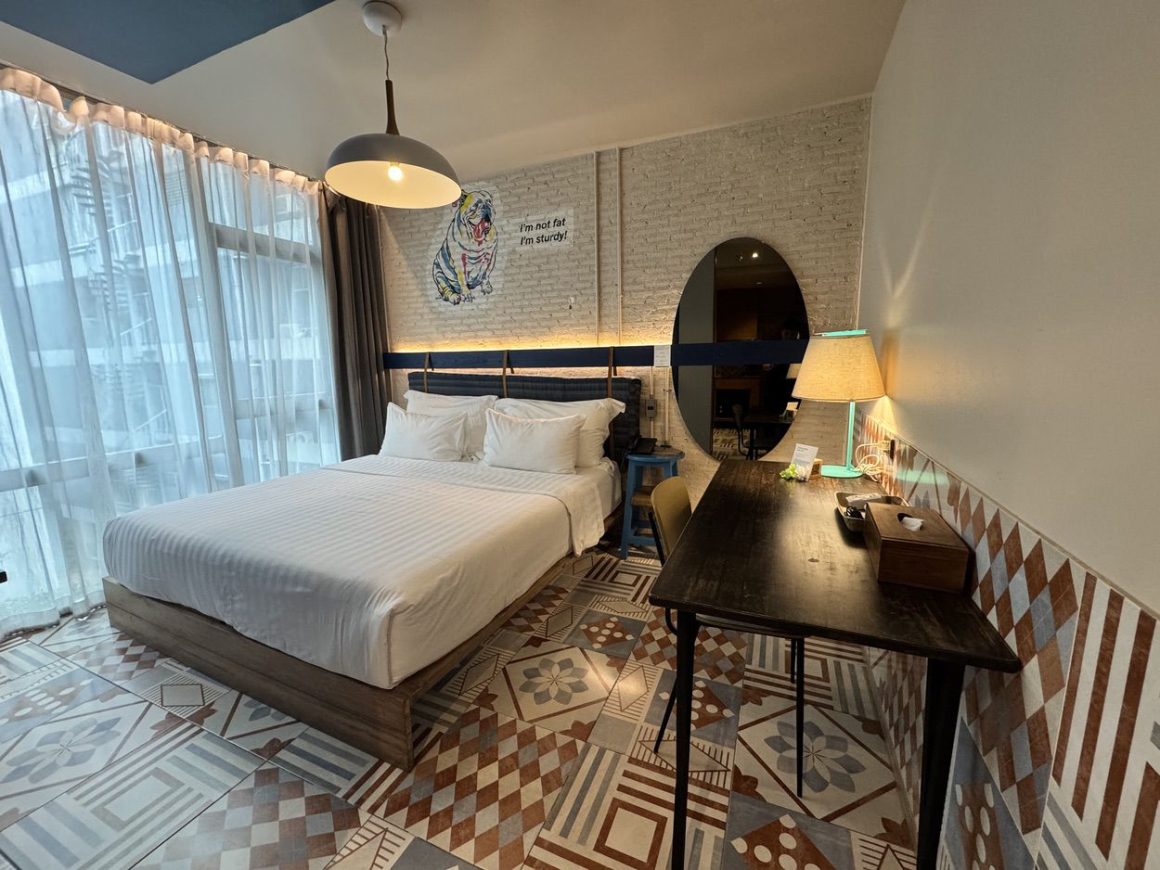 Tint of Blue Hotel Room 2